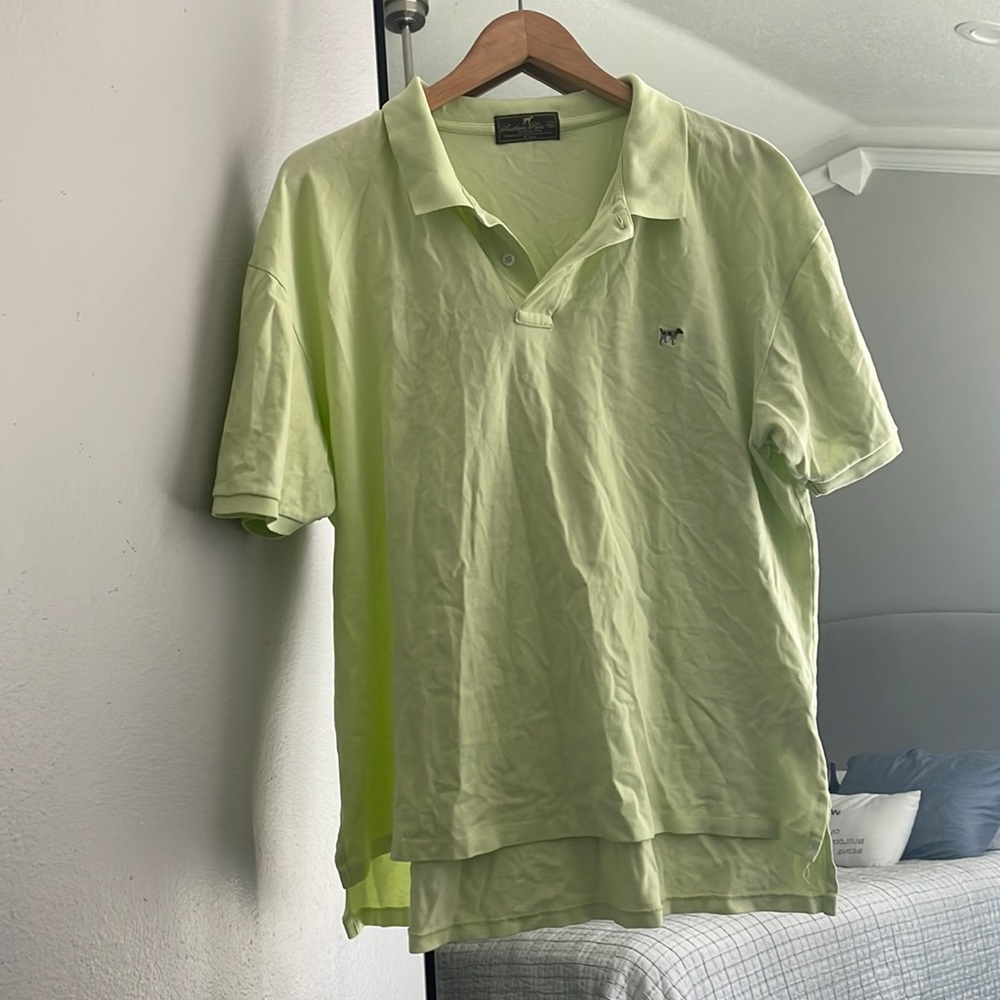 Classic Men's Polo Shirt - Light Green